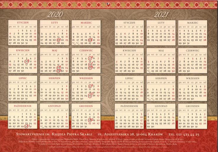 WiDI19 - Kalendarz 365 dni z Maryją 2020 dwanaście piątków o chlebie i wodzie.jpg