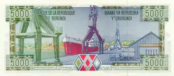 Pieniądze świata - Burundi - frank b...jpg