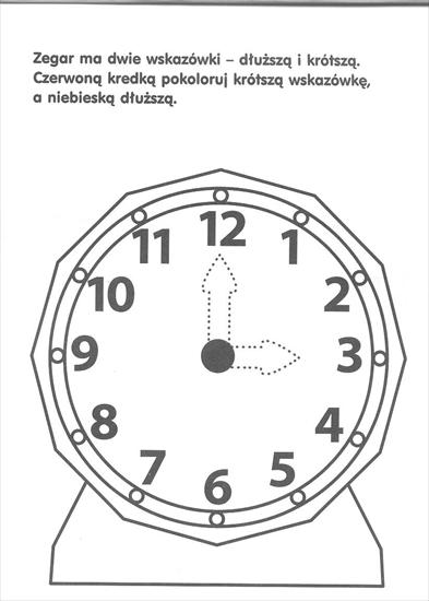 Karty pracy związane z obliczeniami czasowymi i nauką zegara - zegar.jpg