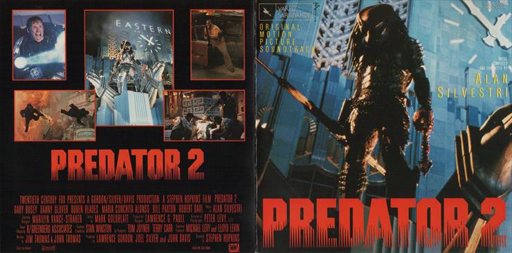 Predator 2 Orginal Motion Picture Soundtrack 1990 - Predator 2 Orginal Motion Picture Soundtrack - Front Back.jpg